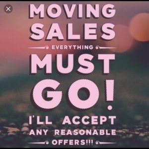 Already moved but thanks to those who made buys